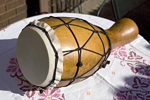 Gourd drum