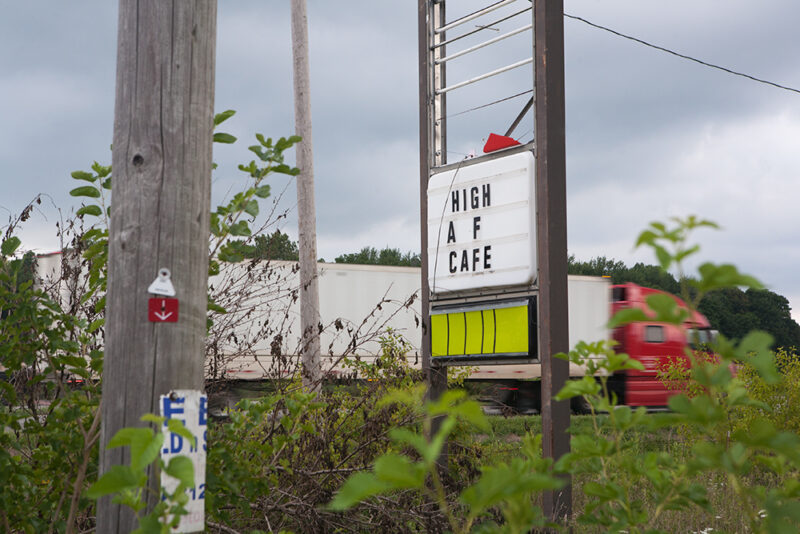 Out of Order book, High AF Cafe